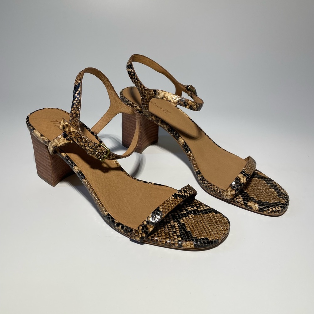 NWOB Madewell Hollie Ankle Strap Heeled Sandal